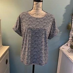 Melloday, Blouse, Top, Back Zipper, Medium